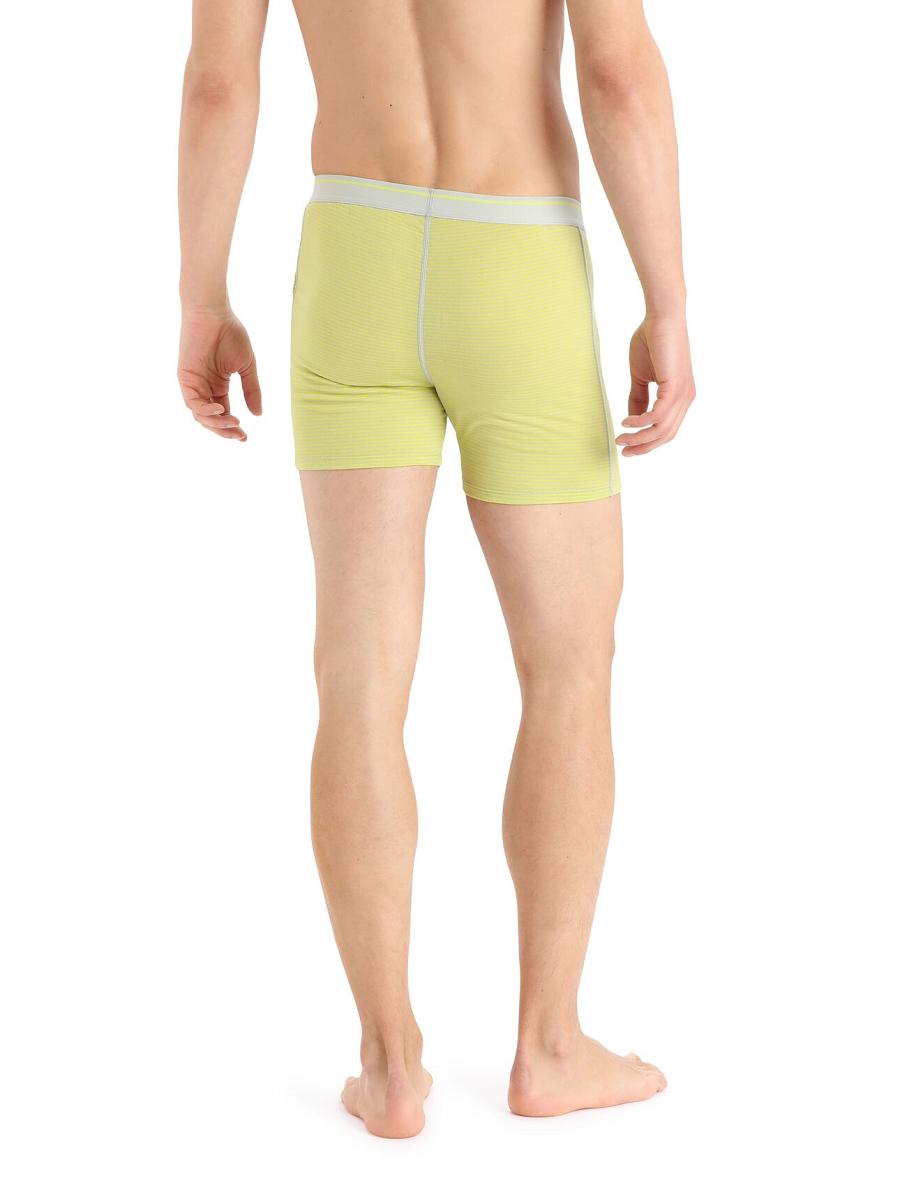 Ether / Shine Icebreaker Merino Anatomica Boxers Men's Underwear | AU 1312RVDW